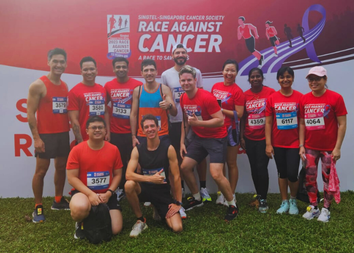 2023 Neurones IT Asia attends Singtel Race Against Cancer